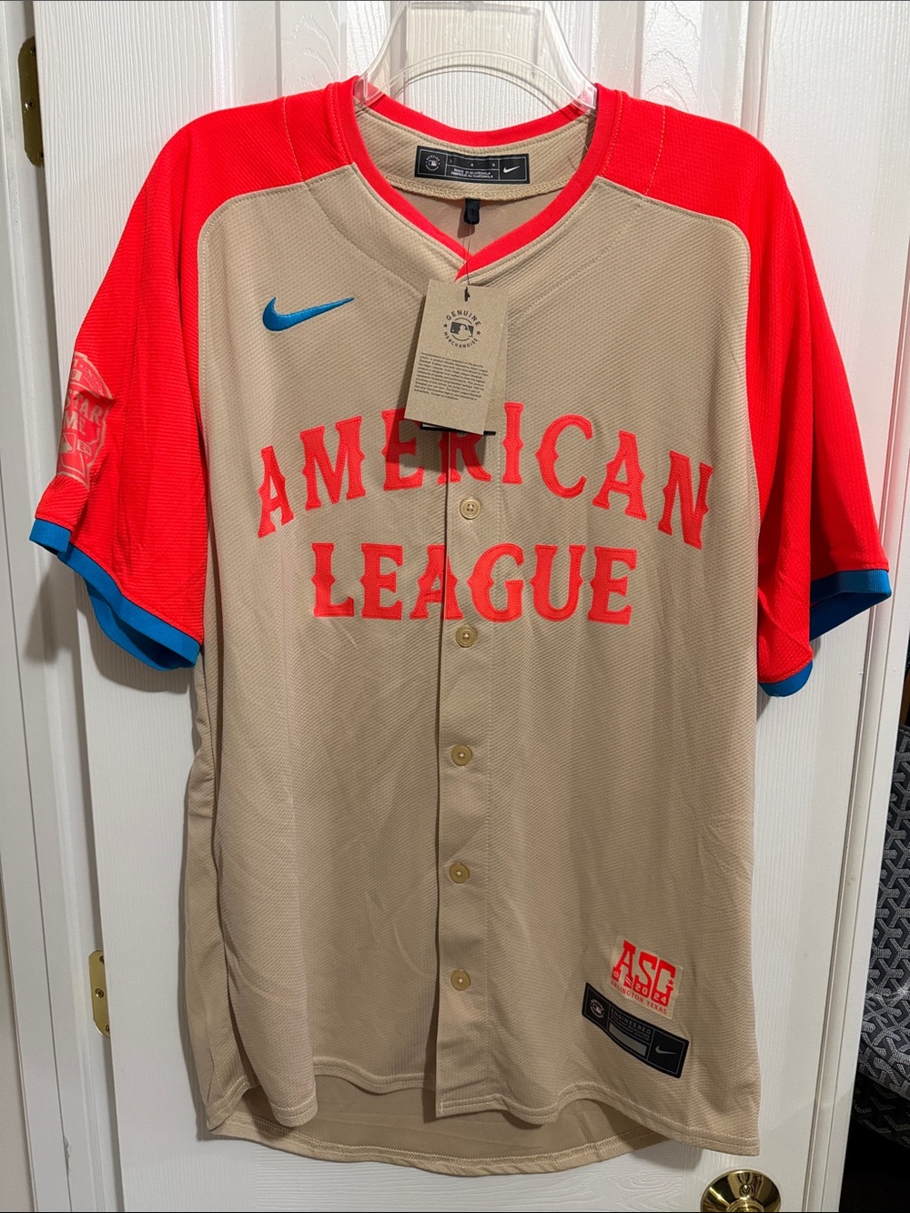 2024 MLB All Star Game American League Nike Authentic Elite Player Jersey Blank